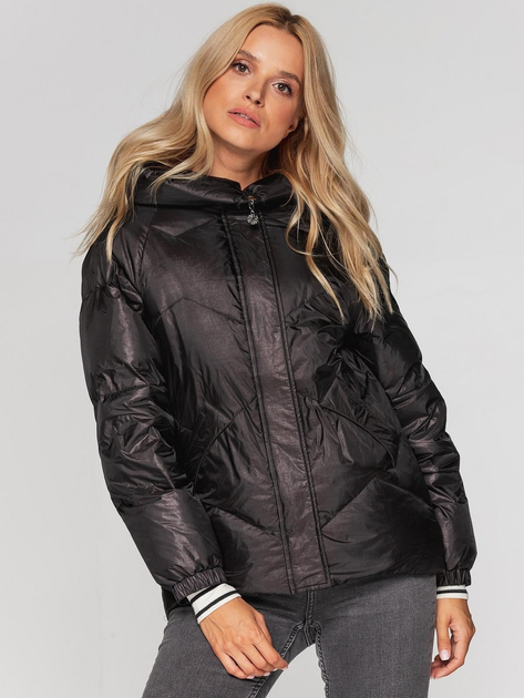 Куртка зимова жіноча PERSO BLH211002F 3XL Чорна (5908312935506) - зображення 1