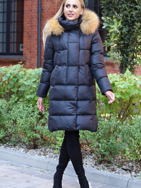 Куртка зимова жіноча PERSO BLH220011FR XL Чорна (5905080201055) - зображення 1