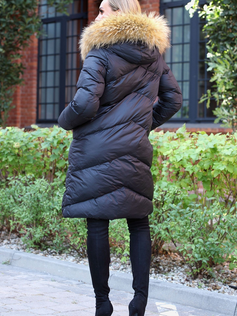 Куртка зимова жіноча PERSO BLH220011FXR XL Чорна (5905080201178) - зображення 2