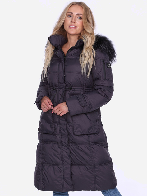 Куртка зимова жіноча PERSO BLH220027FXR 3XL Сіра (5908312938538) - зображення 1