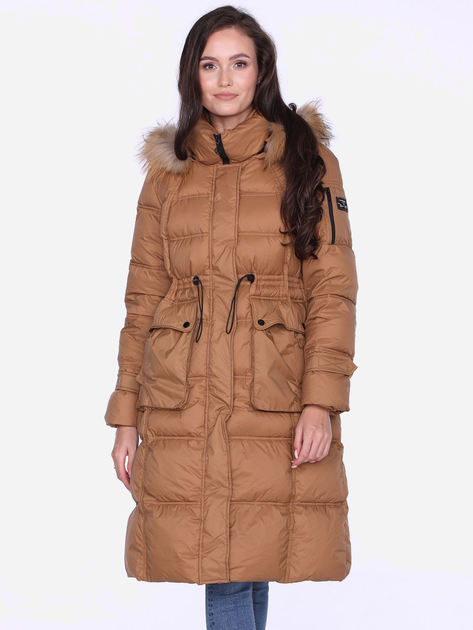 Куртка зимова жіноча PERSO BLH220027FXR M Бежева (5908312938439) - зображення 1