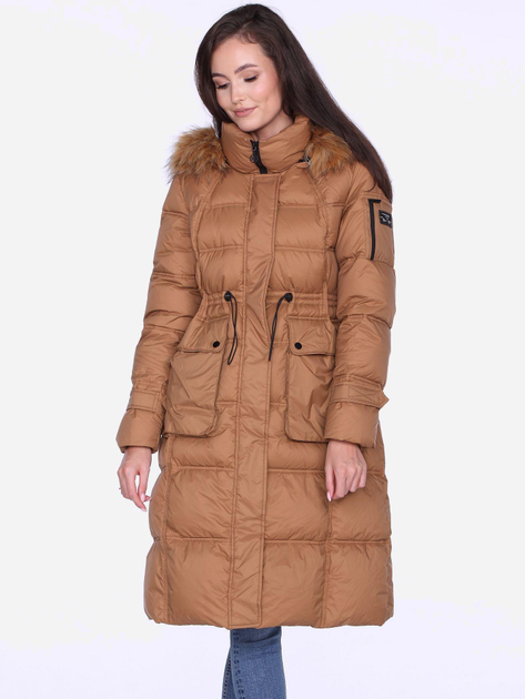 Куртка зимова жіноча PERSO BLH220027FXF 3XL Бежева (5908312939184) - зображення 1