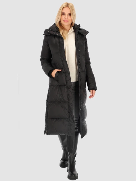 Куртка зимова жіноча PERSO BLH230056FX L Чорна (5905080220223) - зображення 4