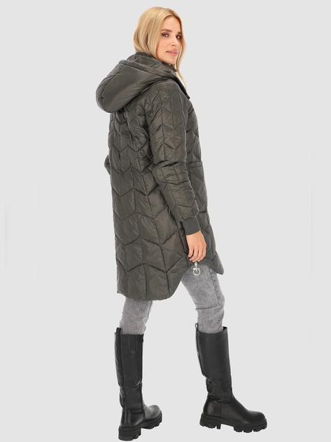 Куртка зимова жіноча PERSO BLH235050F XL Хакі (5905080221299) - зображення 2