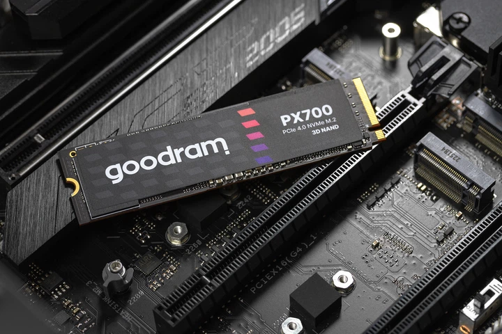SSD диск Goodram PX700 1TB M.2 2280 PCIe 4.0 x4 NVMe 3D NAND (SSDPR-PX700-01T-80) - Фото 7 SSD диск Goodram PX700 1TB M.2 2280 PCIe 4.0 x4 NVMe 3D NAND (SSDPR-PX700-01T-80) - зображення 7