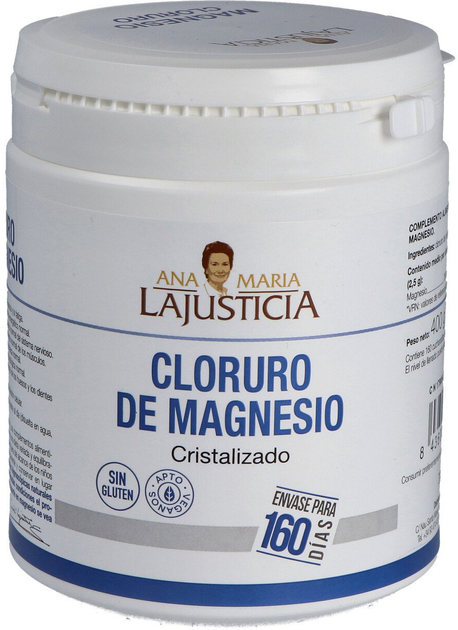 Дієтична добавка Ana Maria Lajusticia Cloruro De Magnesio 400 г (8436000680072) - зображення 1