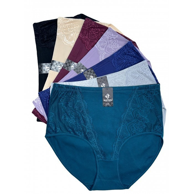Женские трусы слипы 4XL однотонные 14219 - 7 шт. от продавца: Da-na – в ...