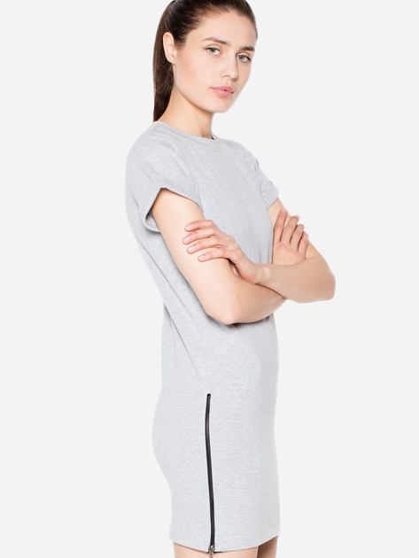 Sukienka T-shirt damska Venaton VT070 XL Szara (5902670307876) - obraz 3