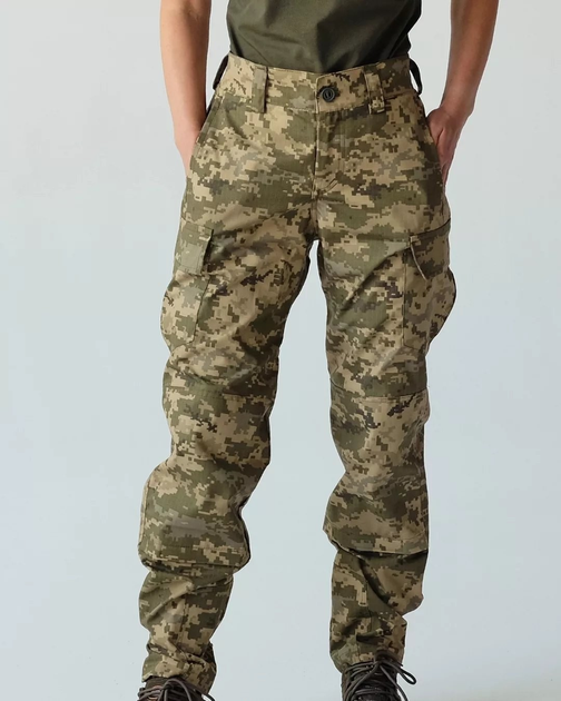 Жіночі тактичні штани піксель для ЗСУ розмір L - изображение 1