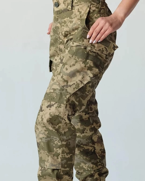 Жіночі тактичні штани піксель для ЗСУ розмір M - изображение 2