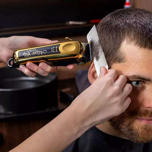 Машинка для стрижки Wahl Magic Clip Gold 5V, 08148-716, бездротова - зображення 8