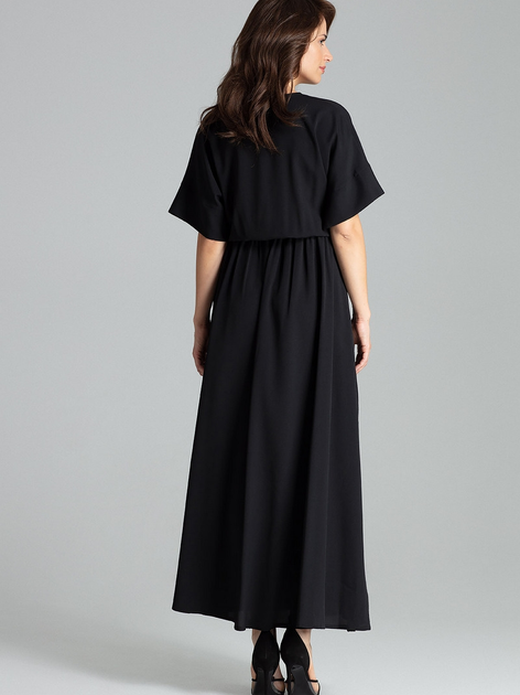Сукня жіноча Lenitif L055 2XL Чорне (5902194376617) - зображення 2