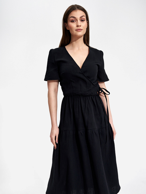 Плаття жіноче Figl M872 S Чорне (5902194410847) - зображення 3