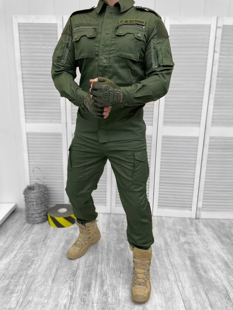 Тактичний костюм m16 Оліва S - зображення 1