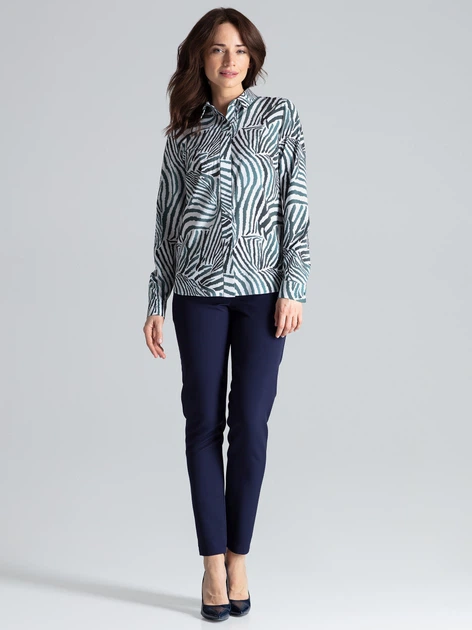 Сорочка жіноча Lenitif L036 S Різнокольорова (5902194368339) - зображення 3