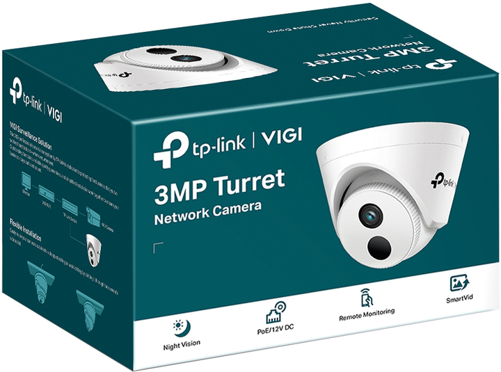 Зовнішня мережева камера TP-LINK VIGI 3 Mpx C400P-2.8 (TL-VIGI C400P-2.8) - зображення 4