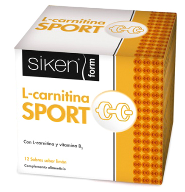 Дієтична добавка Siken L-Carnitine надмірна вага 12 шт (8424657105543) - зображення 1