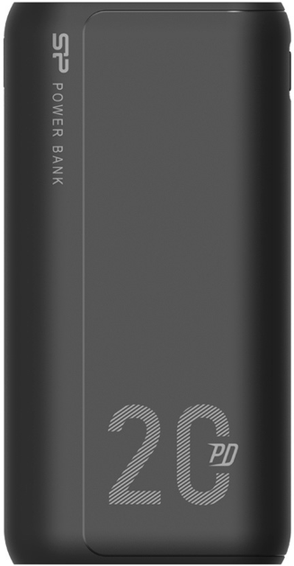 Powerbank Silicon Power QS15 20000 mAh Black (SP20KMAPBKQS150K) - obraz 1
