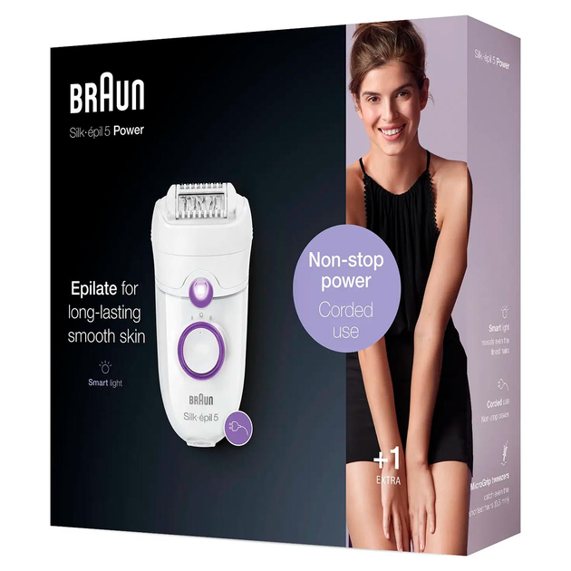 Епілятор Braun Silk-epil 5 5-505P (SE5505P) - зображення 3