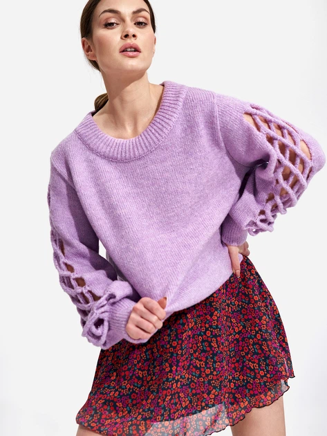 Spódnica trapezowa damska mini Figl M878 XL Czerwona (5902194411523/5902982014363) - obraz 4