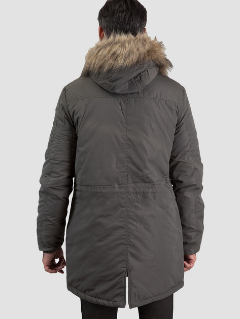 Parka męska PERSO PKH91C0008H 3XL Khaki (5908312931423) - obraz 2