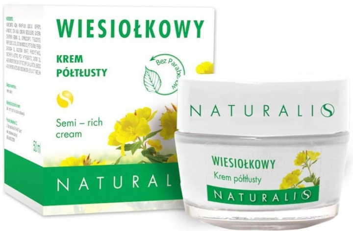 Krem do twarzy Naturalis Semi-Rich Evening Primrose 50 ml (5907573460192) - obraz 1