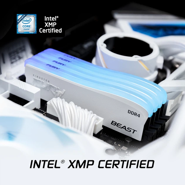 Pamięć Kingston Fury DDR4-3600 8192MB PC4-28800 Beast RGB Special Edition White (KF436C17BWA/8) - obraz 13