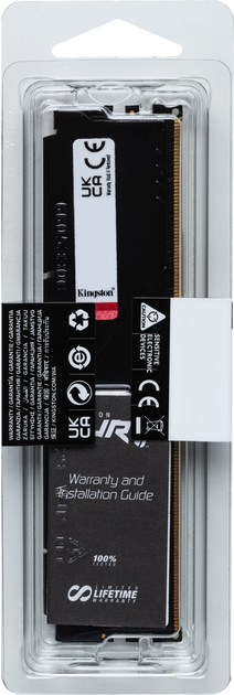 Pamięć Kingston Fury DDR5-5600 8192MB PC5-44800 Beast Black (KF556C40BB-8) - obraz 6