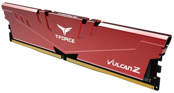 Pamięć Team Group T-Force Vulcan Z DDR4-3200 16384MB PC-25600 (Kit of 2x8192) Red (TLZRD416G3200HC16CDC01) - obraz 4