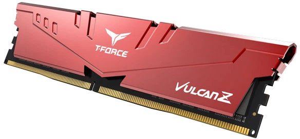 Pamięć Team Group T-Force Vulcan Z DDR4-3200 16384MB PC-25600 (Kit of 2x8192) Red (TLZRD416G3200HC16CDC01) - obraz 5