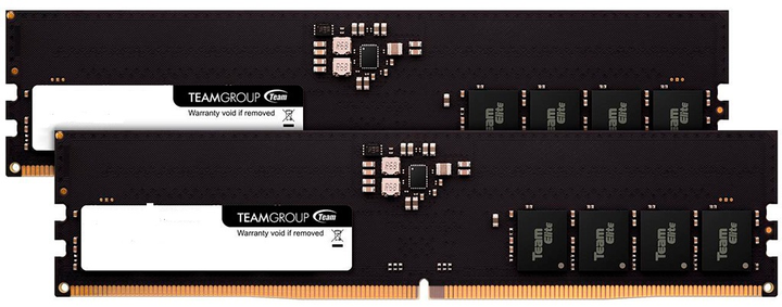 Оперативна пам'ять Team Elite DDR5-4800 32768 MB PC5-38400 (Kit of 2x16384) (TED532G4800C40DC01) - зображення 1