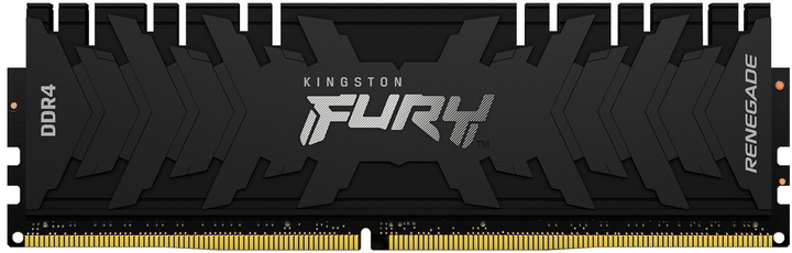 Оперативная память Kingston Fury DDR4-4000 16384MB PC4-32000 Renegade Black (KF440C19RB1/16) - изображение 1