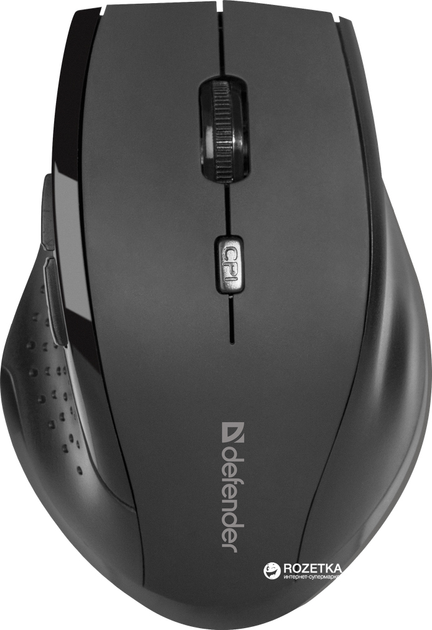 Миша Defender Accura MM-365 Wireless Black (52365) - зображення 1