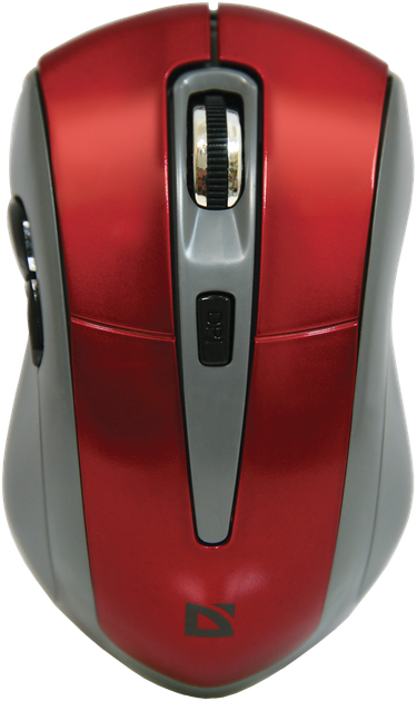 Mysz Defender Accura MM-965 Wireless Red-Grey (52966) - obraz 1