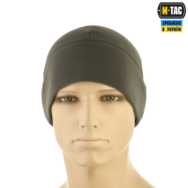 M-Tac шапка Watch Cap флис Light Polartec Gen.II Dark Grey XL - изображение 2