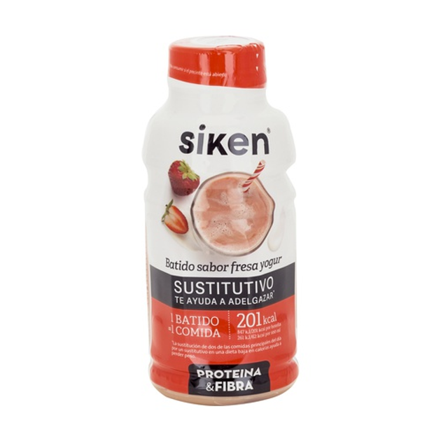 Koktajl Siken Shake truskawkowy 325 ml (8424657109312) - obraz 1