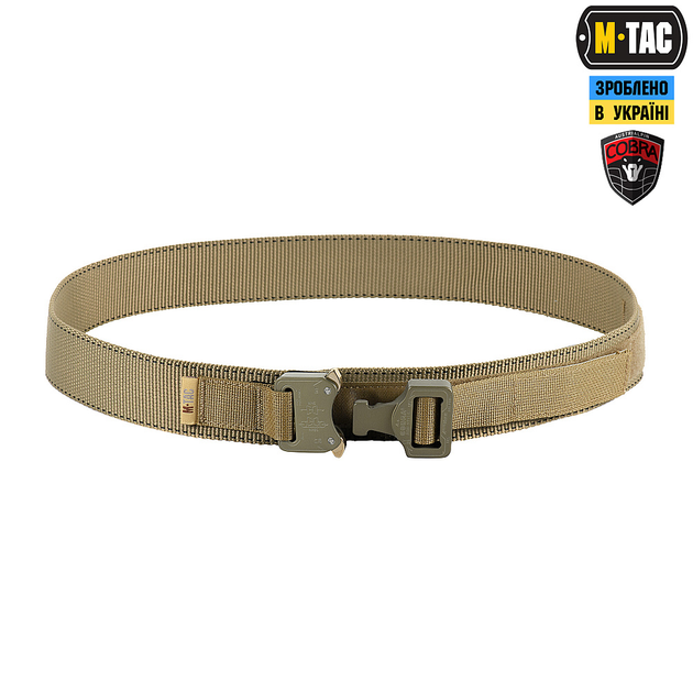 M-Tac ремінь Cobra Buckle Belt Coyote M/L - зображення 2