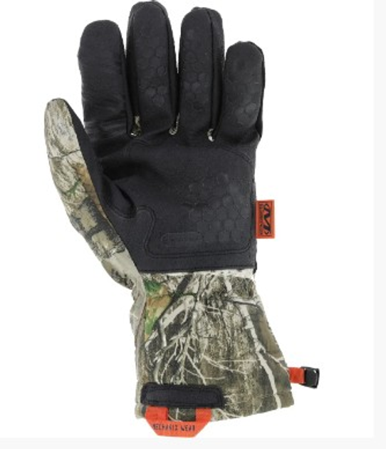 Зимові тактичні рукавиці військові з сенсорими пальцями та манжетом Mechanix Realtree Edge, колір камуфляж, SUB20-S - зображення 2