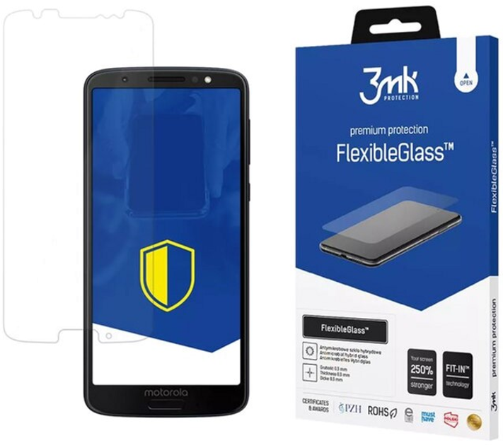 Szkło hartowane 3MK FlexibleGlass do Motorola Moto G6 (5903108025041) - obraz 1