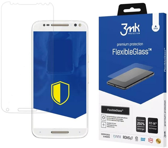 Загартоване скло 3MK FlexibleGlass для Motorola Moto X Style (5901571162546) - зображення 1