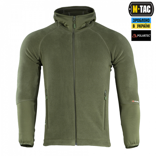 M-Tac кофта Hoodie Polartec Sport Army Olive 2XL - изображение 2