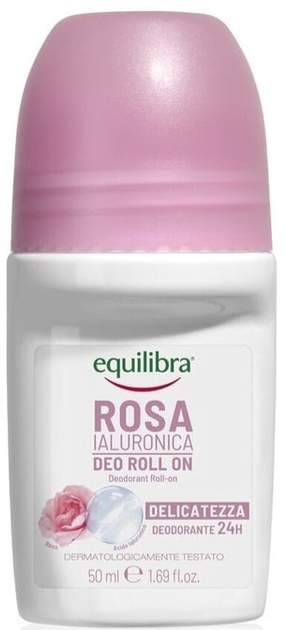 Dezodorant Equilibra Hyaluronic Rose Rulldeodorant 50 ml (8000137017898) - obraz 1