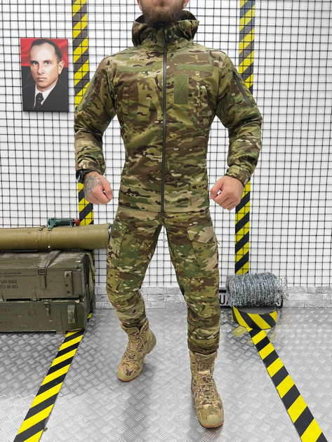 Осінній тактичний костюм 3в1 мультикам FORCE розмір 2XL - зображення 1