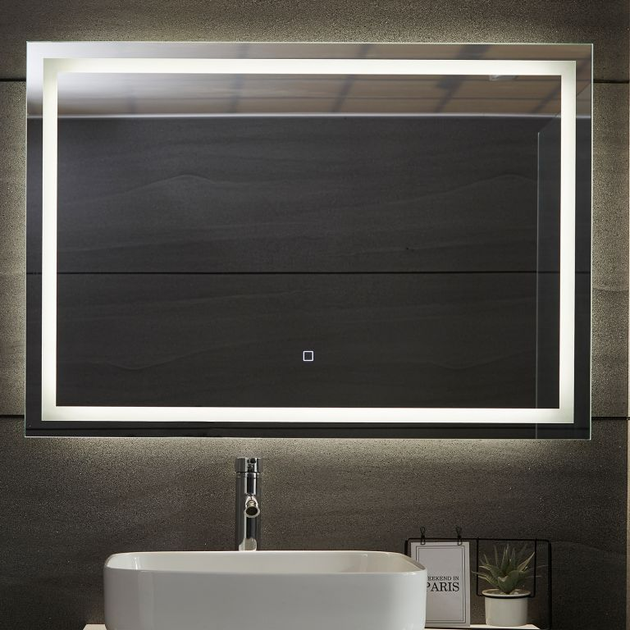 Зеркало GELLA с LED-подсветкой 70х120 + сенсорное управление – фото ...