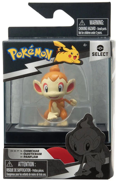 Figurka do gry Jazwares Pokemon Select Battle Chimchar (191726470885) - obraz 1