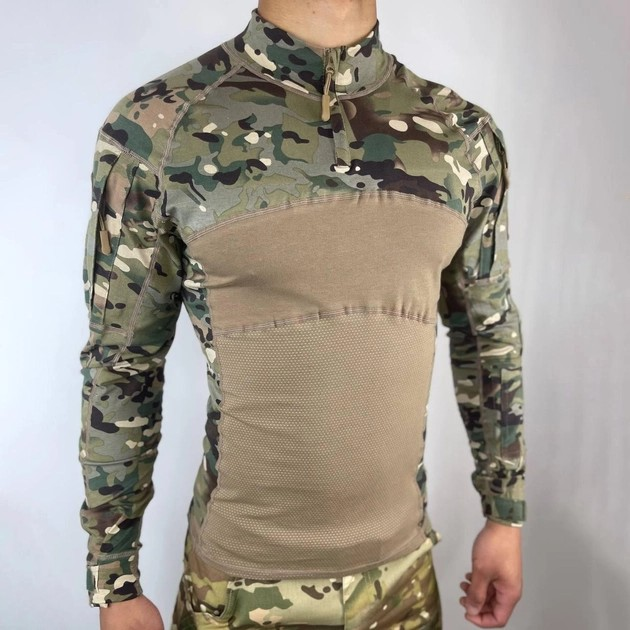 Мужской Крепкий Убакс С Усиленными Локтями Боевая Рубашка Убакс COMBAT SHIRT M Multicam - изображение 2