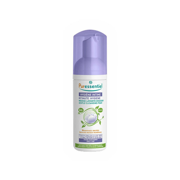 Мус для інтимної гігієни Pianka do higieny intymnej Puressentiel Intimate Hygiene Mousse 150 мл (3701056800176) - зображення 1