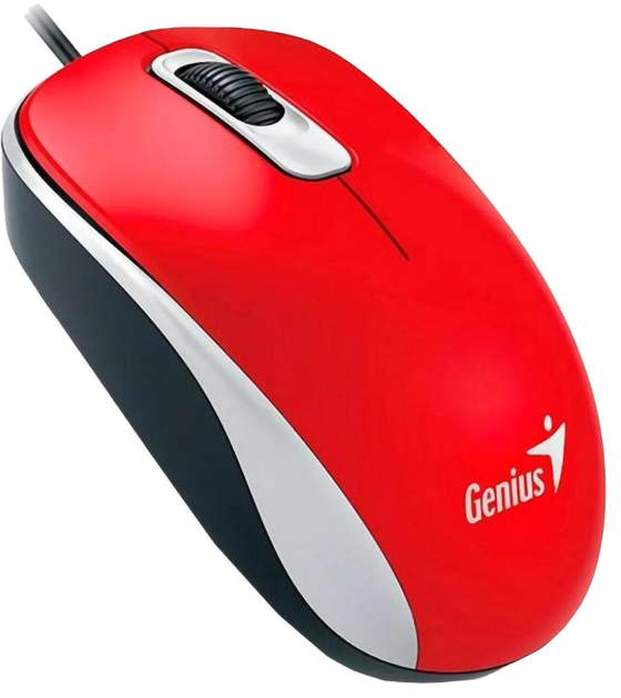 Mysz Genius DX-110 USB Red (31010116104) - obraz 1