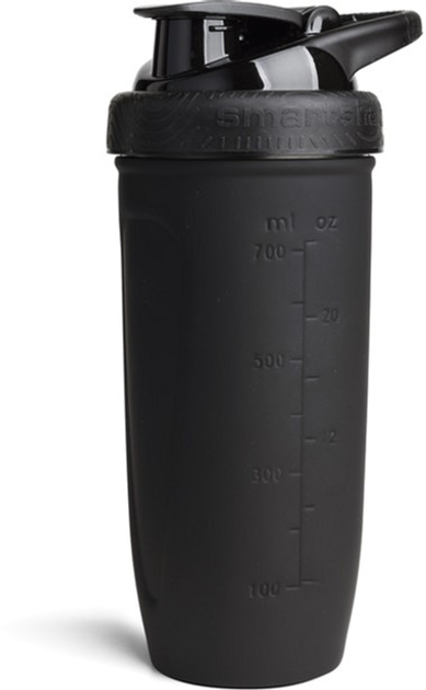 Шейкер спортивний SmartShake Reforce Stainless Steel 30oz/900 мл Black (11150103) - зображення 4