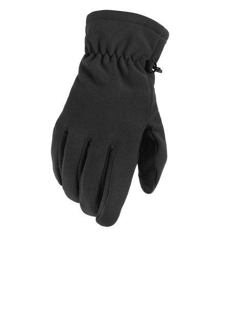 Перчатки зимние Mil-tec softshell Черный L - изображение 1